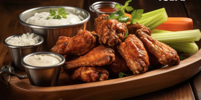 Screenshot of BuffaLouies.com showcasing dining experience